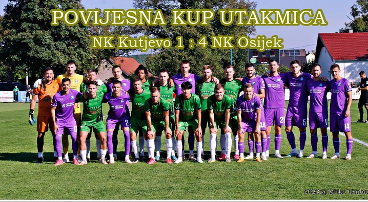 UŽIVO Libertas - Rijeka, Kutjevo - Osijek, Hrvatski nogometni kup