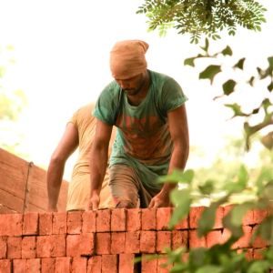 indian, labourer, bricks, factory