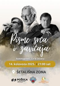 Požeški vodič plakat koncerta