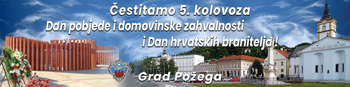 Dan pobjede.Grad Požega 1200x300