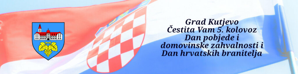 Čestitka za Dan pobjede grada Kutjeva