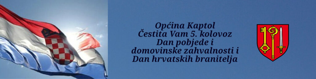 Čestitka za Dan pobjede općine Kaptol
