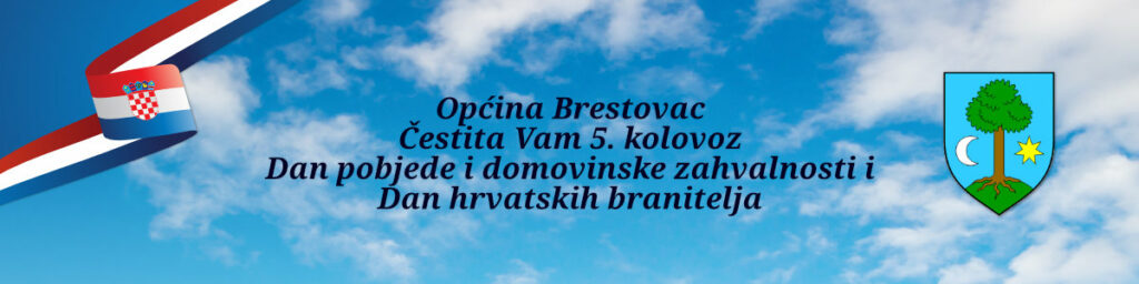Čestitka za Dan pobjede općine Brestovac