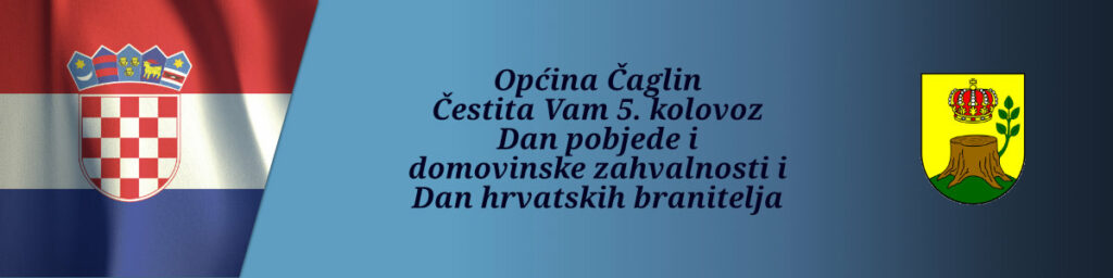 Čestitka za Dan pobjede Općine Čaglin